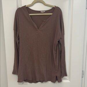 ODDY Brown Long Sleeve Set